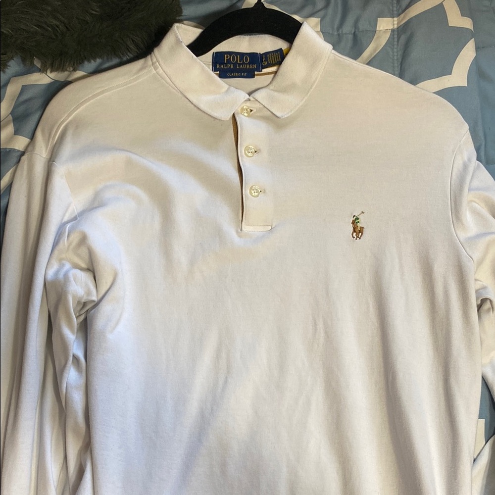 Polo by Ralph Lauren White Classic Polo Shirt
